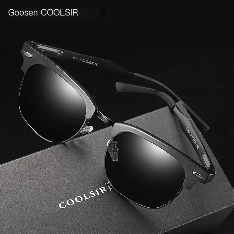Korean Style Polarized Retro Sunglasses for Driving